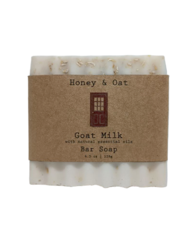 Honey & Oatmeal Goat Milk Soap