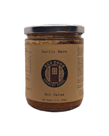 Salsa Made in Texas - Garlic Wave Hot Salsa - GET SOME