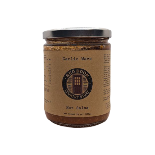 Salsa Made in Texas - Garlic Wave Hot Salsa - GET SOME